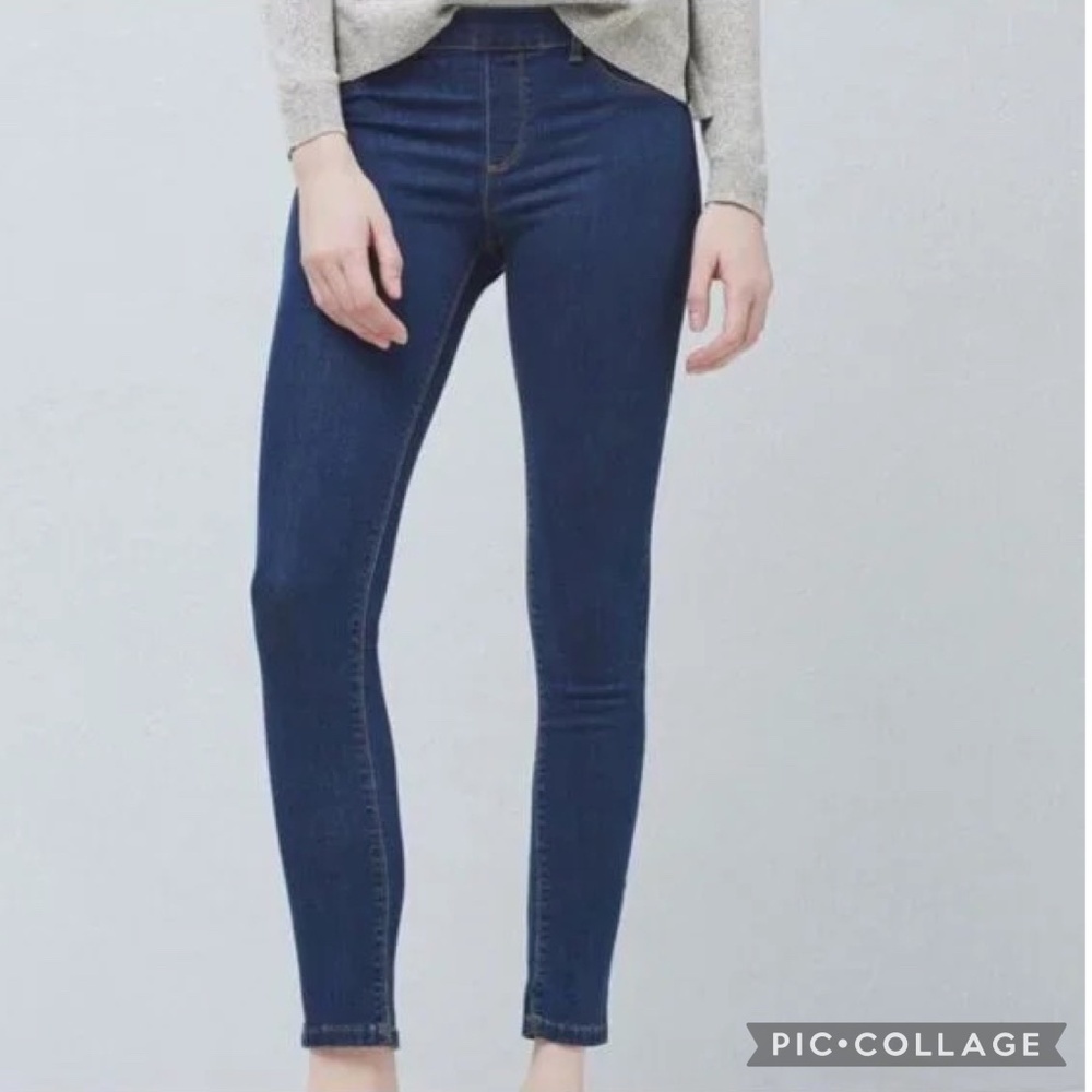 Stradivarius Dark Wash Stretch Jeggings‎ Skinny Fit Size 6